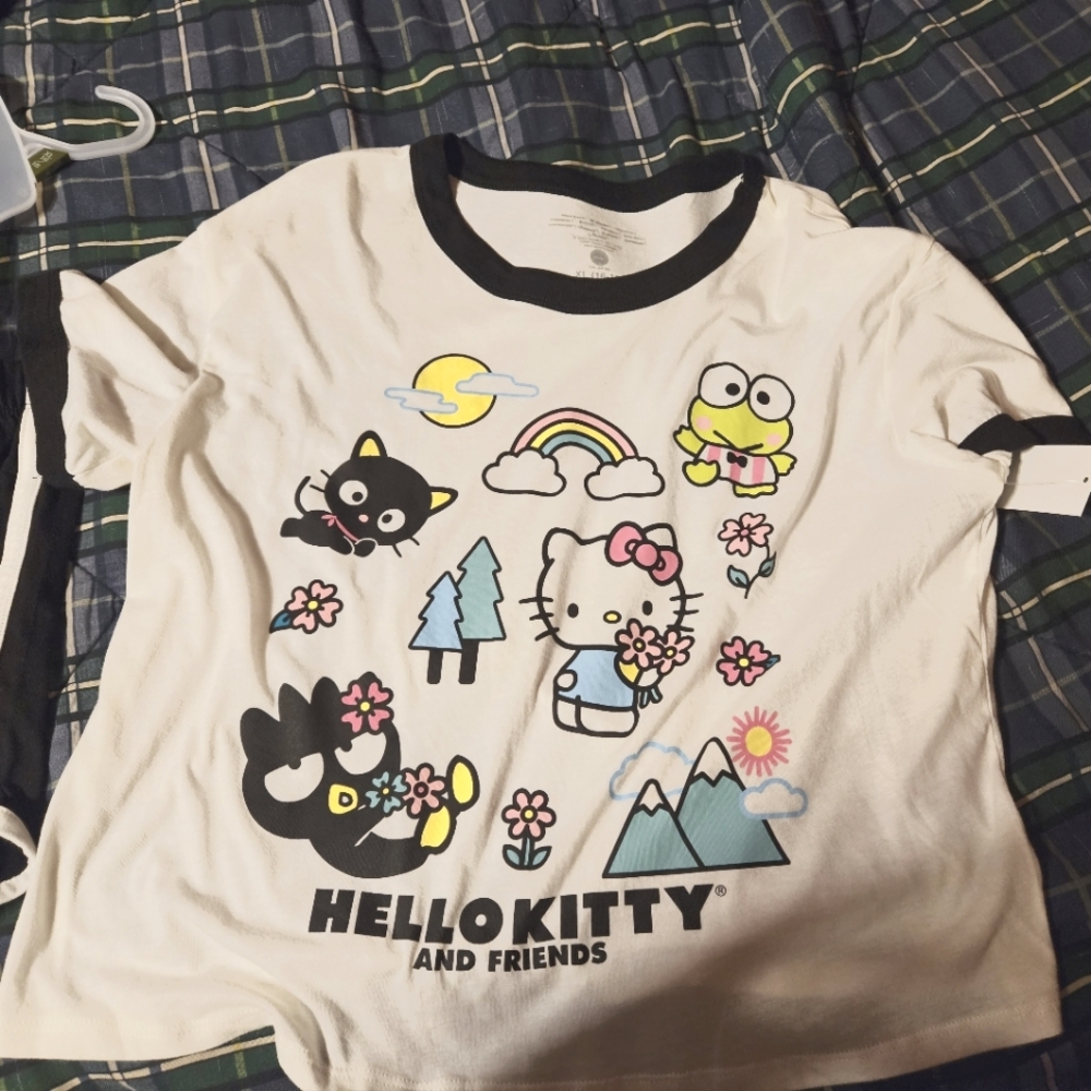 Xl women's hello kitty pj set